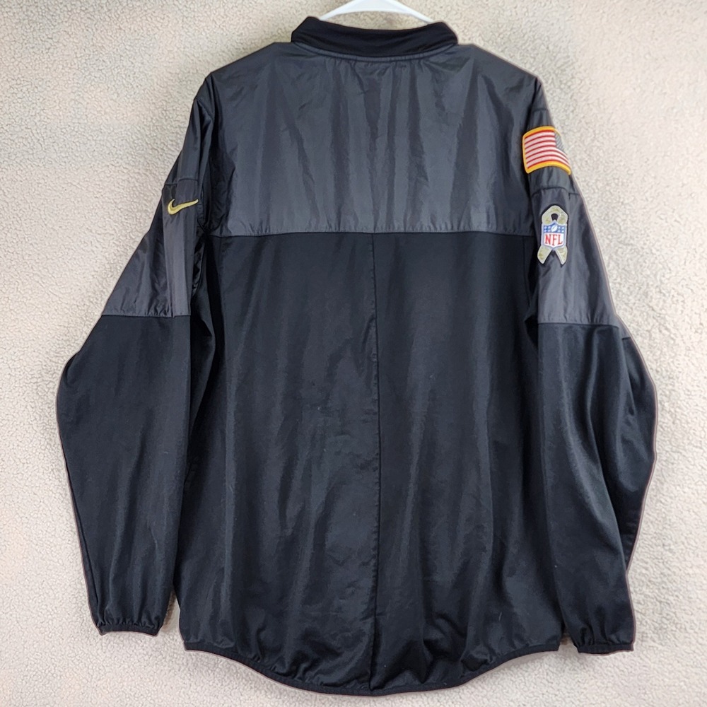 Arizona Cardinals Salute to Service Nike Jacket Mens Large Black Camo Hybrid‎ L - Picture 7 of 13